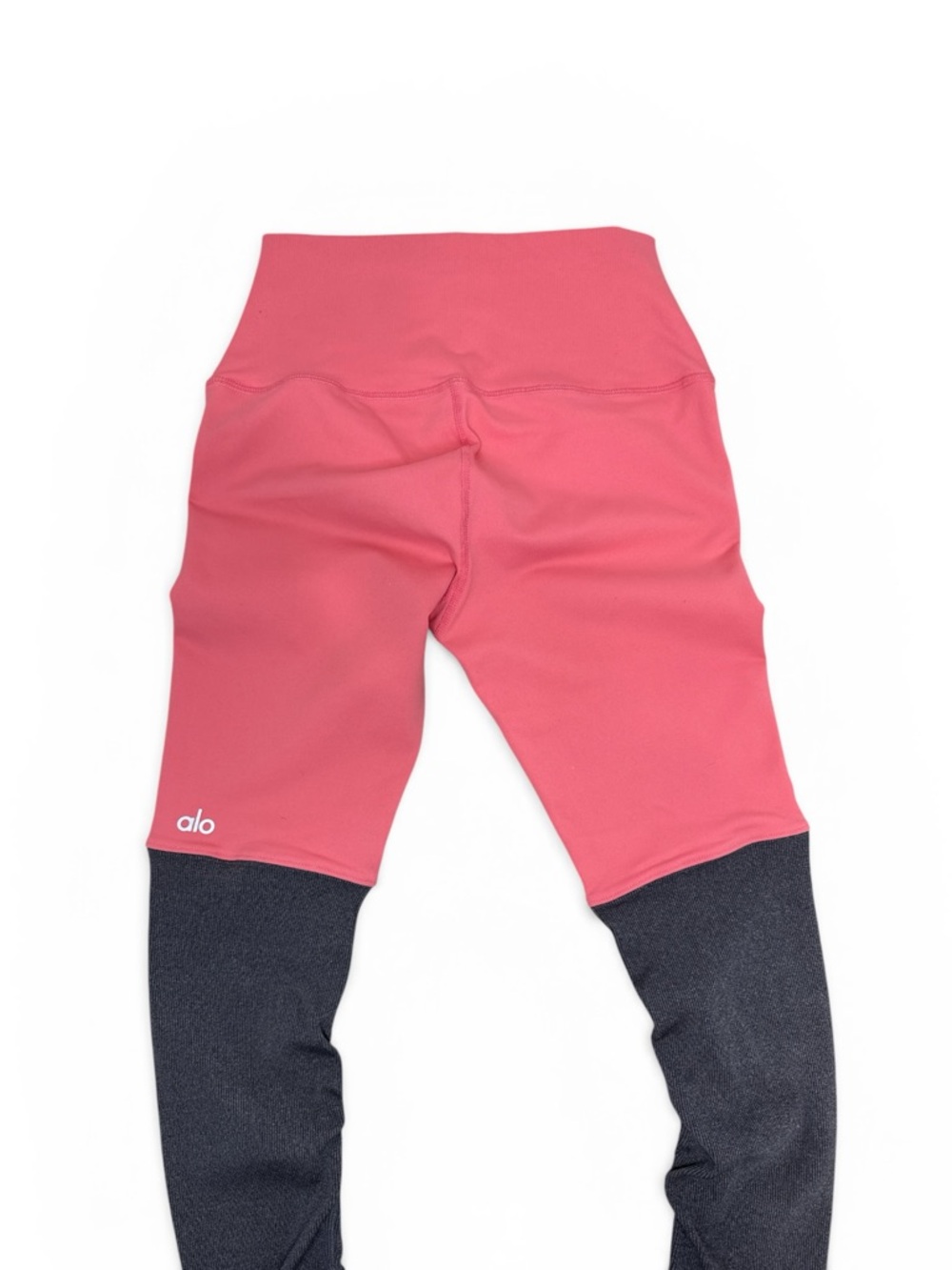 ALO Yoga High Waist Goddess Legging-Candy Orange Stormy Heather XS - Picture 5 of 6